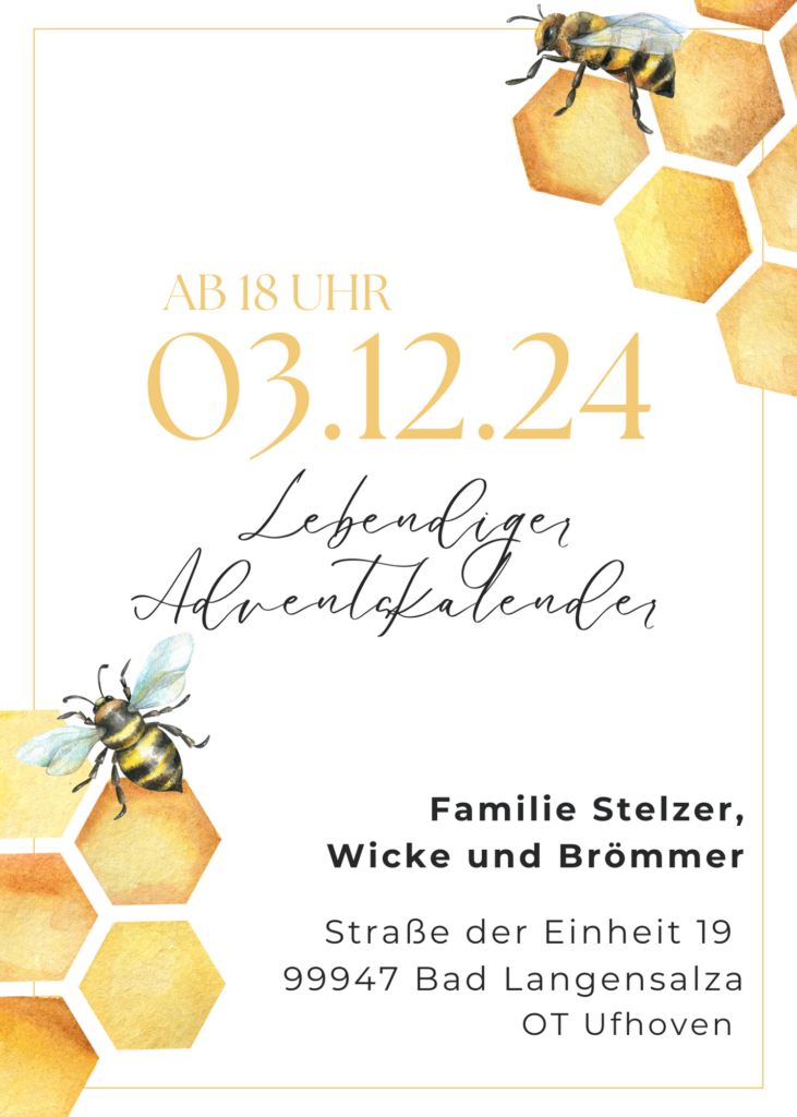 Lebendiger Adventskalender - Tür 3