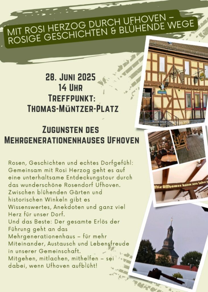mit Rosi Herzog durch Ufhoven