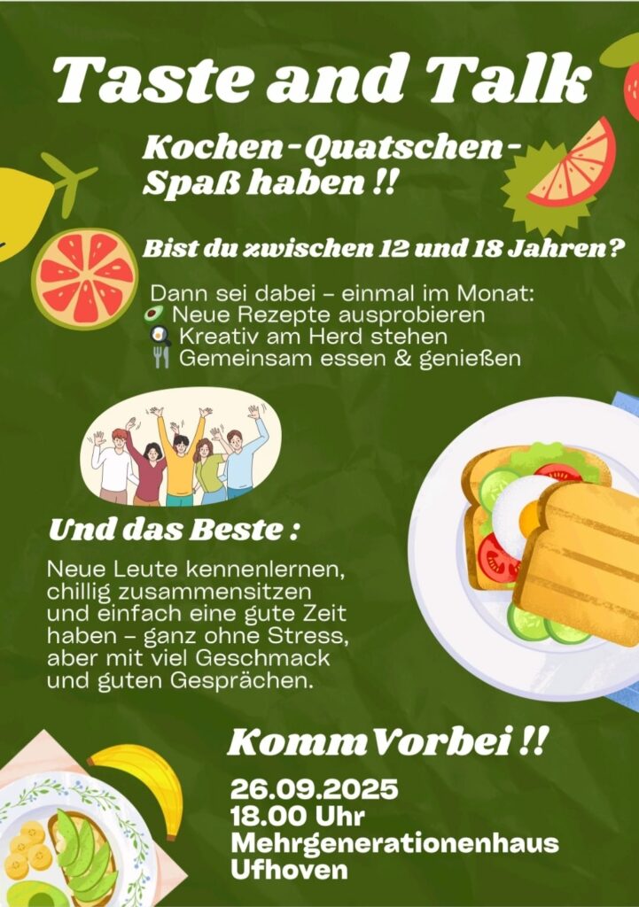Taste and Talk