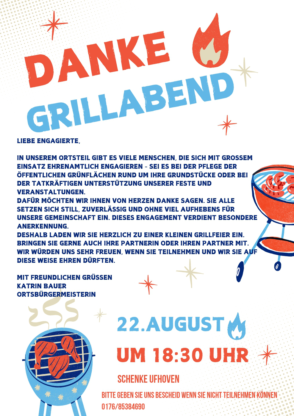 Danke - Grillabend
