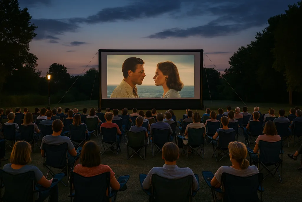 Klappstuhl Kino
