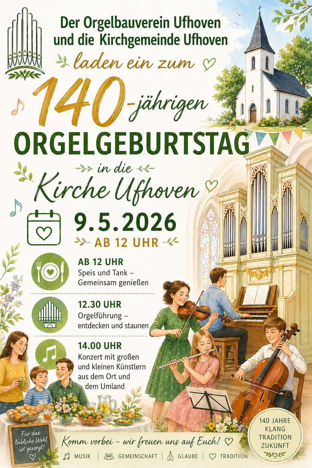 140. Orgel Geburtstag